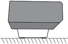 PANASONIC SC-HTB170 - Fixez les socles si nécessaire. Sinon, poursuivez à l'étape 3. - 1