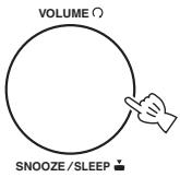 YAMAHA TSX-112 - ▶ Utilisation de la fonction snooze - 1