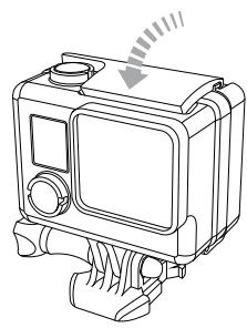 GOPRO HD HERO3+ BLK ED - Pour permettre la caméra dans le boîtier : - 3