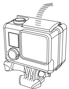 GOPRO HD HERO3+ BLK ED - Pour retirer la lama du boîtier : - 1