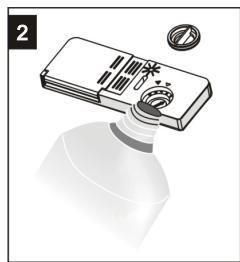 TECNOLEC TLVI 49 - Remplissage du liquide de rinçage - 2