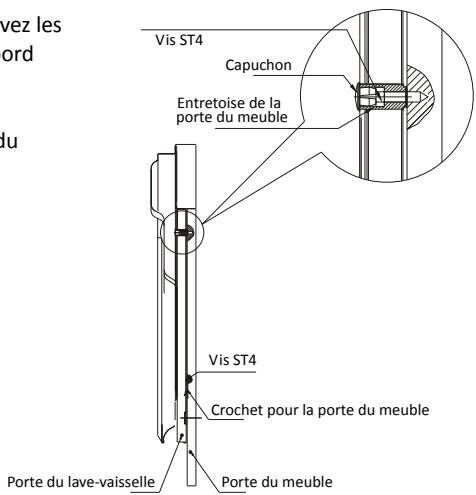 TECNOLEC TLVI 49 - Préparation et montage de la porte du meuble (non fournie) - 3