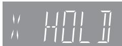 PANASONIC DMR-EX769 - Appuyez et maintenez enfoncé [OK] et [RETURN] simultanément jusqu'à ce que “x HOLD” apparaisse à l'afficheur de l'unité. - 1