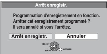 PANASONIC DMR-EX769 - Appuyez sur [▶] pour vous déplacer parmi les éléments sur l'affichage et changez les éléments avec [▲, ▼]. - 4