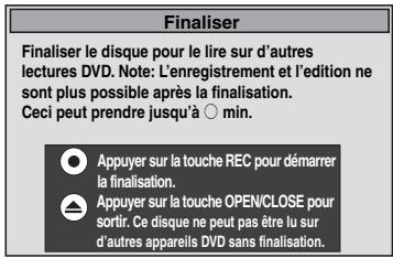 PANASONIC DMR-EX769 - Pour retirer un disque enregistré - 1