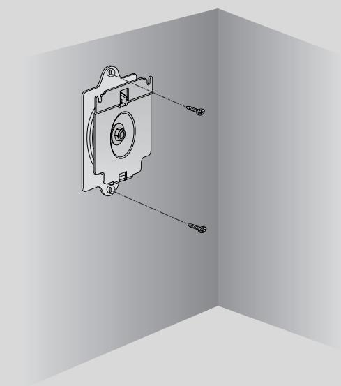 LG AN 110 W BLANC - Utilisation des boulons pour bois - 1