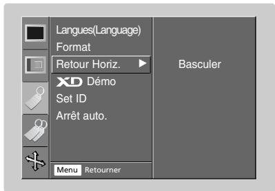 LG AN 110 W BLANC - Retournement horizontal - 1