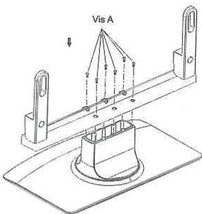 HISENSE PDH 5039 - Installation du support de bureau - 2