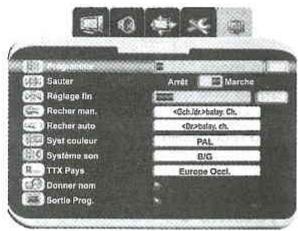 HISENSE PDH 5039 - Mémorisation manuelle - 1