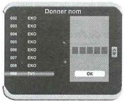 HISENSE PDH 5039 - Donner un nom aux chaînes - 1
