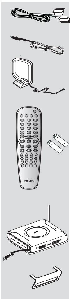 PHILIPS HTS5000W - Accessoires fournis - 1
