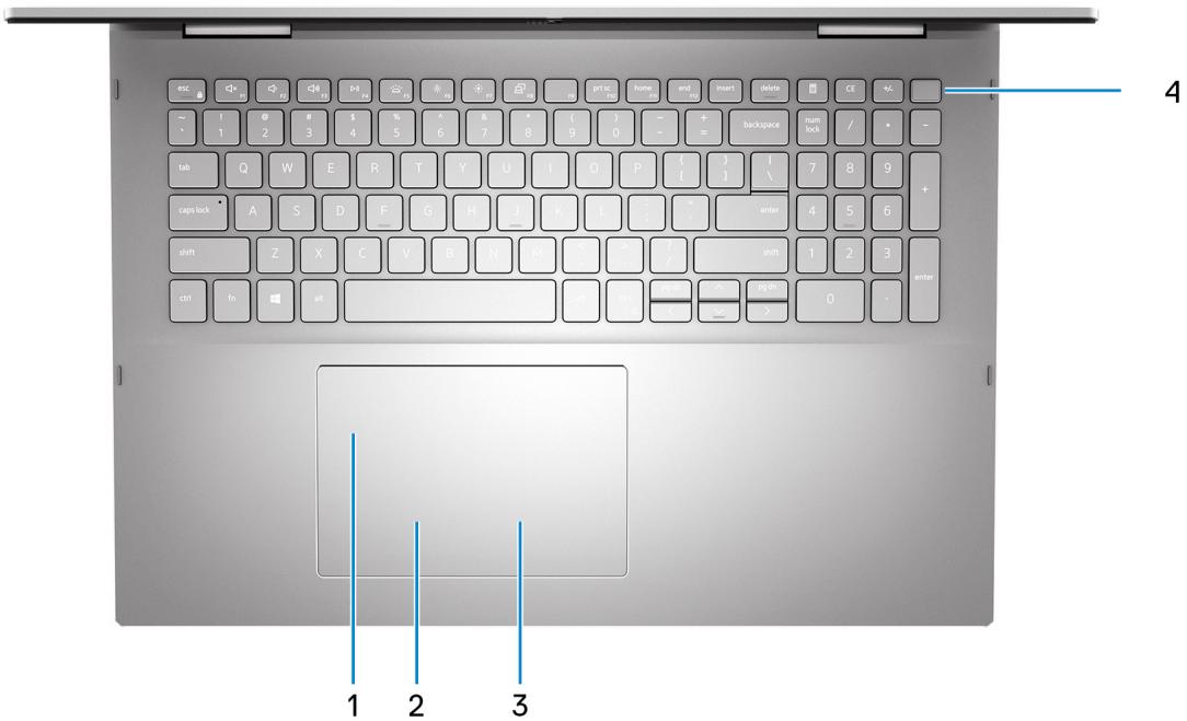 DELL Inspiron 17 7706 - Port thunderbolt 4 USB type-c avec power delivery - 1
