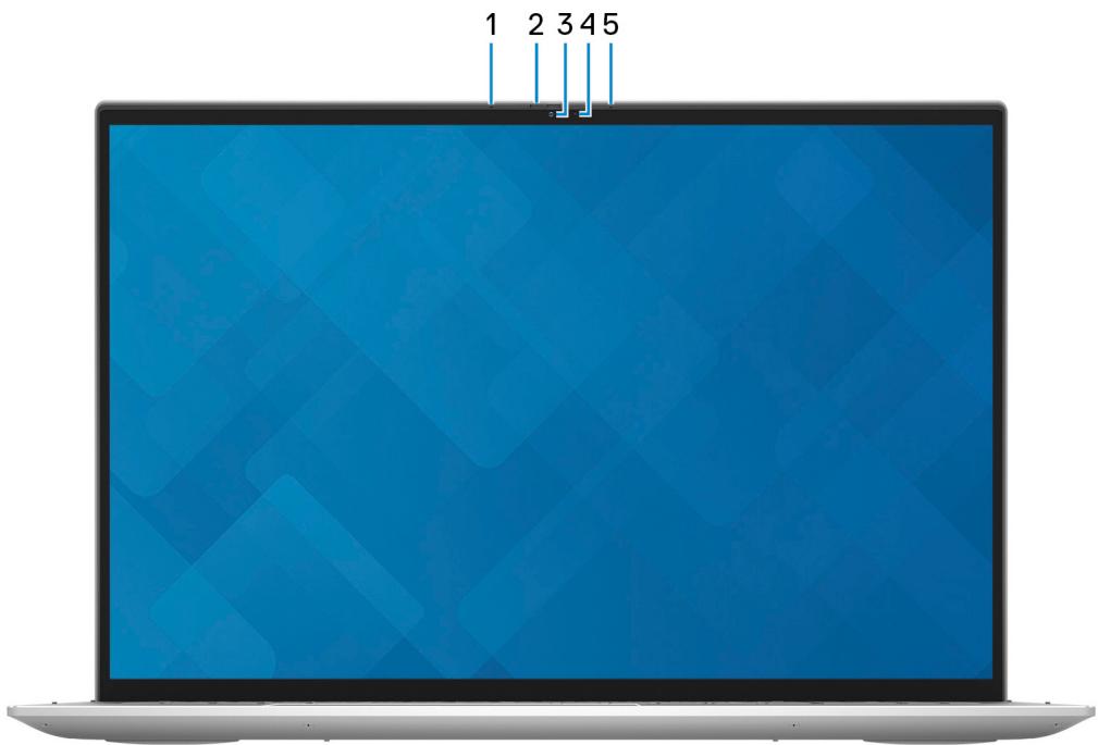 DELL Inspiron 17 7706 - Bouton d'alimentation avec lecteur d'empreintes digitales - 1