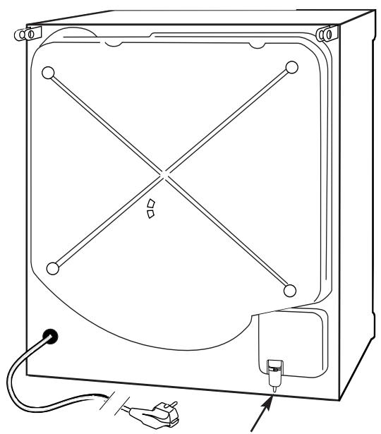 ARTHUR MARTIN ADC 3250 E - Raccordement du tuyau de vidange - 2