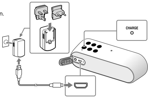 SONY SRSXB2 BLACK - Chargement de l'appareil - 1