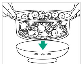 SEB 3646.91 - Retirez les alimentations désolés vapeur - 2