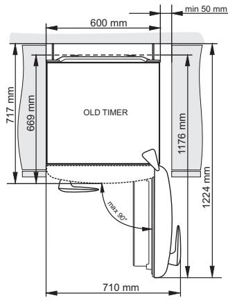 MAROUE ONRH193R - Installation de l'appareil - 5