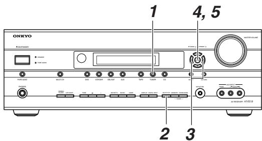 ONKYO HT-S5105B - Recherche de station par type (PTY) - 1