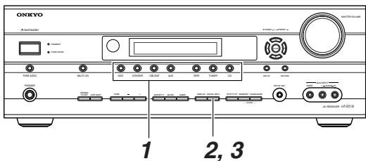 ONKYO HT-S5105B - Configuration d'entrée numérique - 1