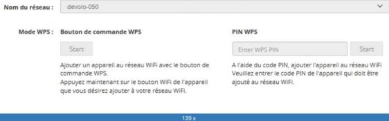DEVOLO reseau-magic-2-wifi-mul-kit - Activer le cryptage WPS - 2