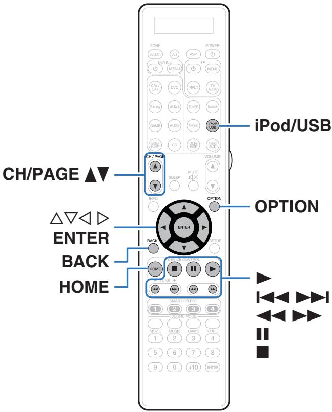 MARANTZ A8802 - Lecture du contenu d'un dispositif mémoire USB - 1