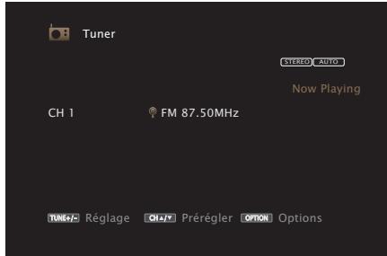 MARANTZ A8802 - Écoute de diffusion FM/AM - 1
