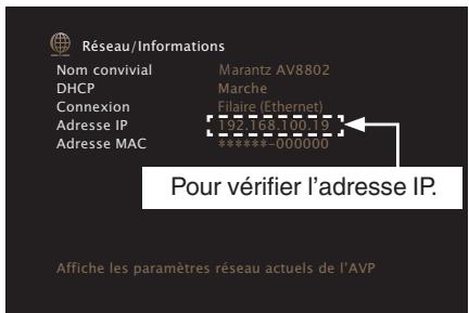 MARANTZ A8802 - Contrôle de l'appareil à partir d'un contrôle Web - 1