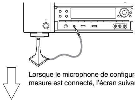 MARANTZ A8802 - Connectez le microphone de mesures et de configuration sur la prise SETUP MIC de cet appareil. - 1