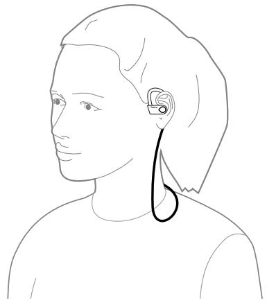 JABRA SPORT PACE WIRELESS BLEU - APERCU Des écouteurs - 2