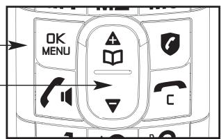 ALCATEL XL785 - Naviguer dans les menus - 1