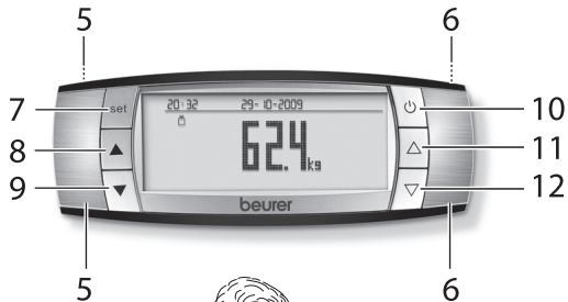 BEURER BF100 - Bedienteil mit Display - 1
