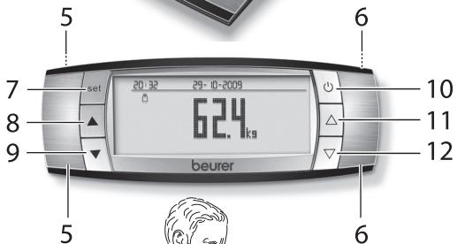 BEURER BF100 - Control unit with display - 1