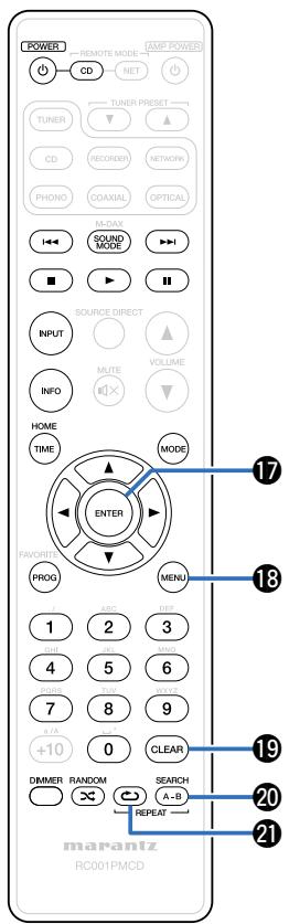 MARANTZ CD6005 - Touche mode - 1