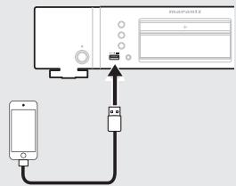 MARANTZ CD6005 - Lecture à partir d'un ipod - 4
