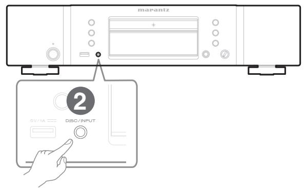 MARANTZ CD6005 - Lecture à partir d'un dispositif mémoire USB - 1