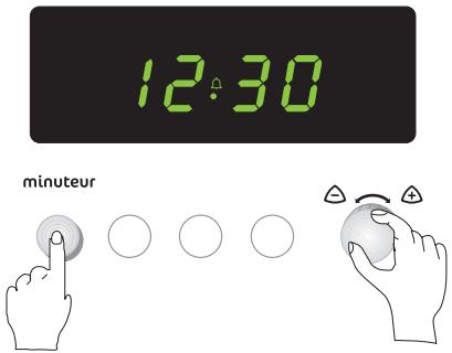 FAURE CMP 6985 W2 BLANC - Utilisation du minuteur : fonction "sablier" - 3