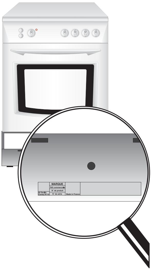 FAURE CMP 6985 W2 BLANC - La plaque signalétique - 1