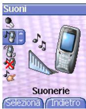 SAGEM myX-7_lu_2e-3ecouv_it.fim - Informazioni di base per lo spostamento tra i menu - 4