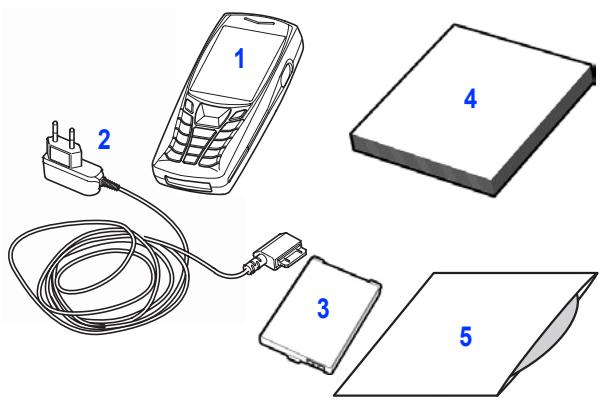 SAGEM myX-7_lu_2e-3ecouv_it.fim - Confezione del telefono - 1