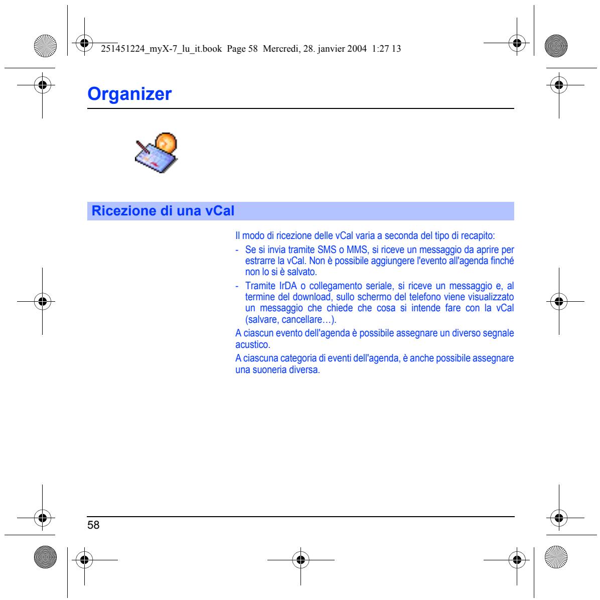 SAGEM myX-7_lu_2e-3ecouv_it.fim - Menu Calend. - 9