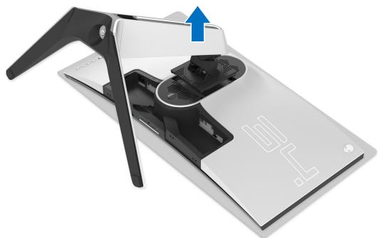 DELLECRAN W3420DW - Enlever le pied du moniteur - 6