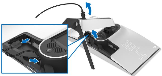 DELLECRAN W3420DW - Enlever le pied du moniteur - 4