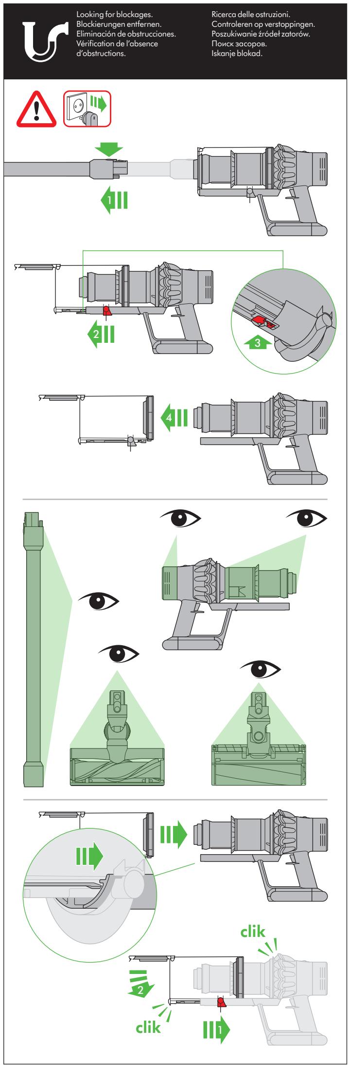 DYSON V10 - POMEMBNA VARNOS-TNA NAVODILA - 13