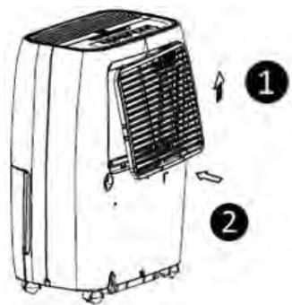 PROLINE DH12 - Nettoyage du filtre à air - 2