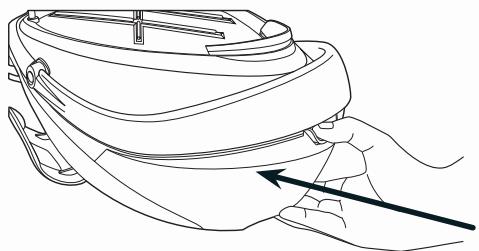 HOOVER SRD4107 - Chapitre 2.2 - Remplissage du réservoir d'eau - 3