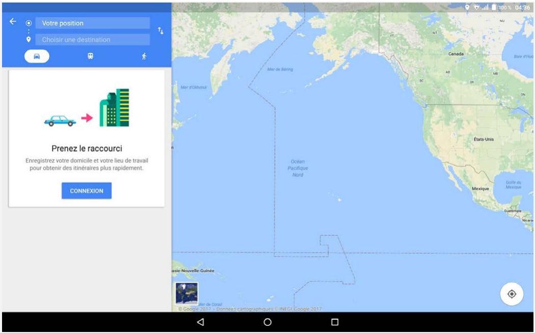 LENOVO TAB 4X304F - Planification d'itinéraire - 1