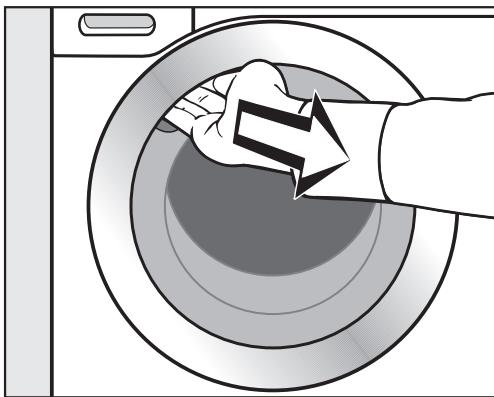MIELE W1 SpeedCare - Ouvrir la porte - 1
