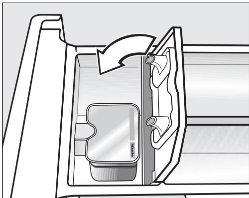 MIELE W1 SpeedCare - Ajouter la lessive - 1