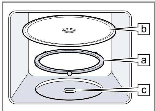 BOSCH BFL423MBO0 - Collocazione dei piatto girevole - 1