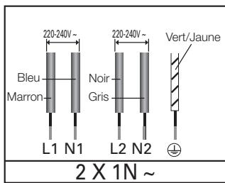 SAMSUNG CTN263EA01 - Les branchements de câbles doivent être conformes aux normes en vigueur et les vis de borne correctement serrées. - 7